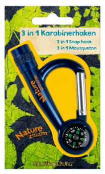 3-in-1 Karabinerhaken Nature Zoom