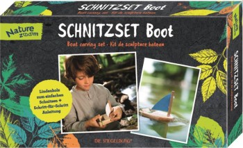 Schnitzset Boot Nature Zoom