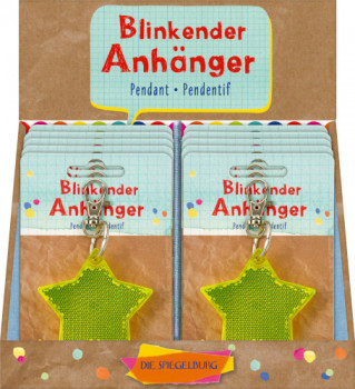Blinkender Anhänger-Stern