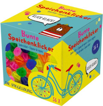 Bunte Speichenklicker